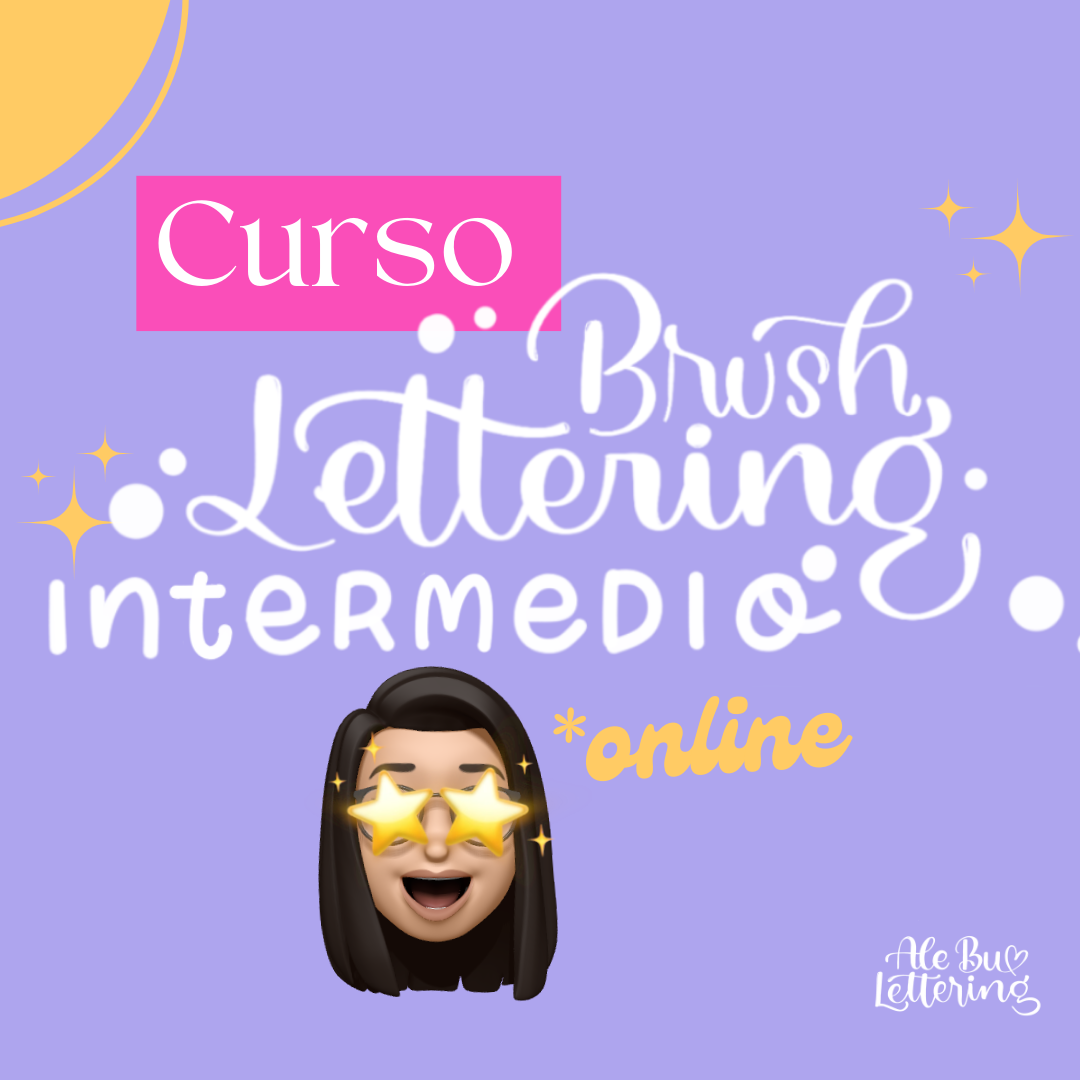 ✨Curso de Lettering Avanzado✨ - AleBu Lettering
