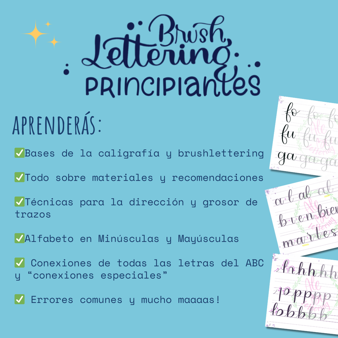 Combo LETTERING PRO - AleBu Lettering