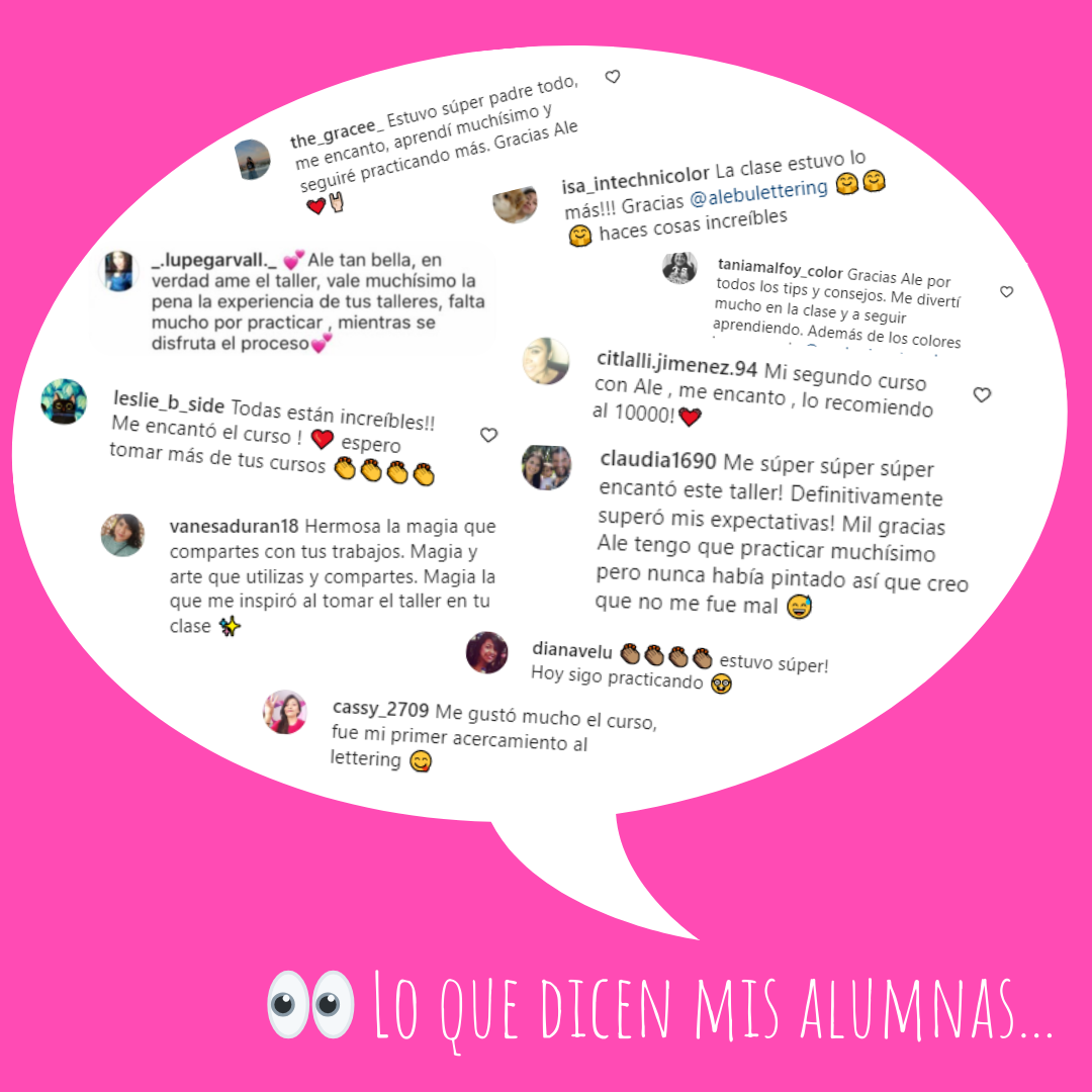 ✨ Combo Lettering: Cajita Feliz + Curso Lettering Principiantes ✨ - AleBu Lettering